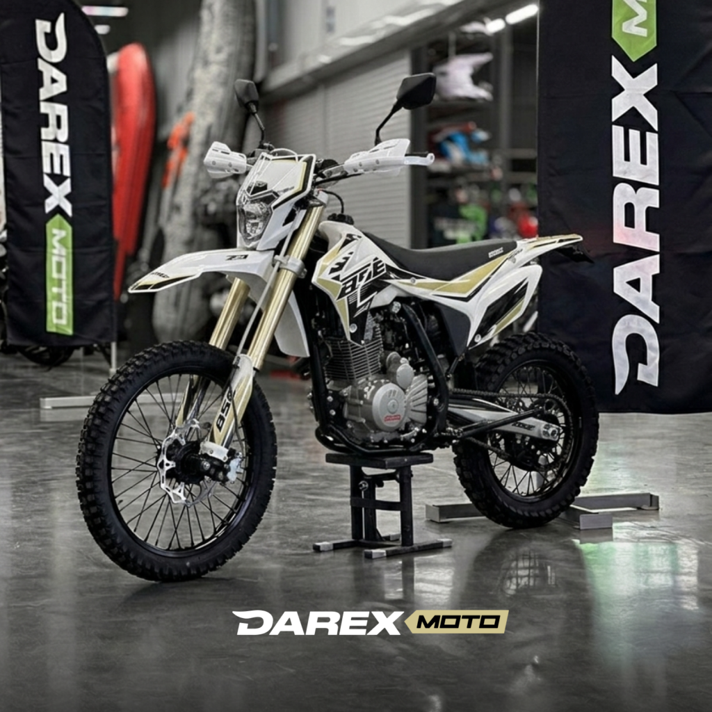 Мотоцикл эндуро BSE Z3 21/18 Gold White (125)