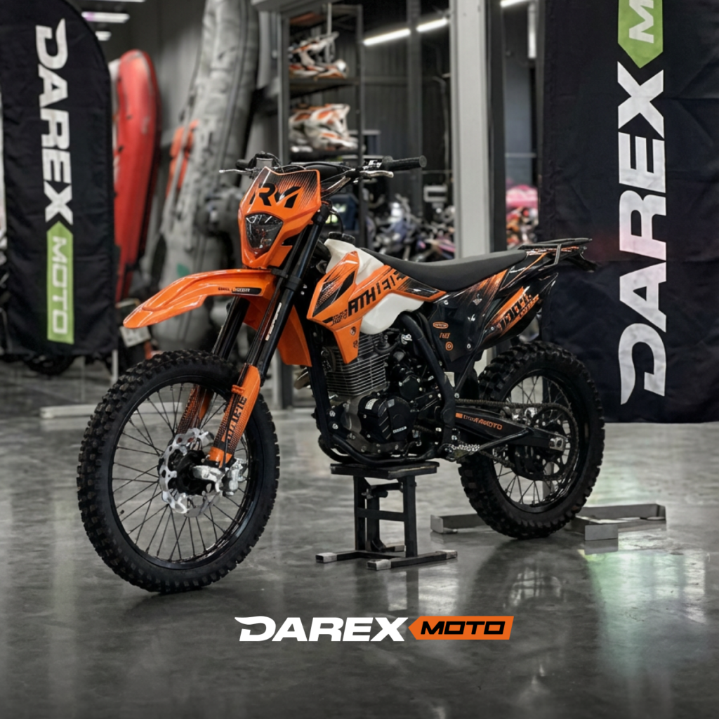 Мотоцикл эндуро Regulmoto ATHLETE 250 21/18 (Оранжевый) с ПТС