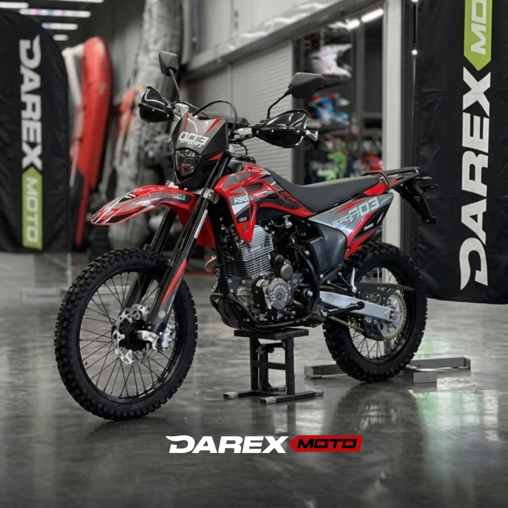 Мотоцикл эндуро Regulmoto Sport-003 PR (Красный) с ПТС