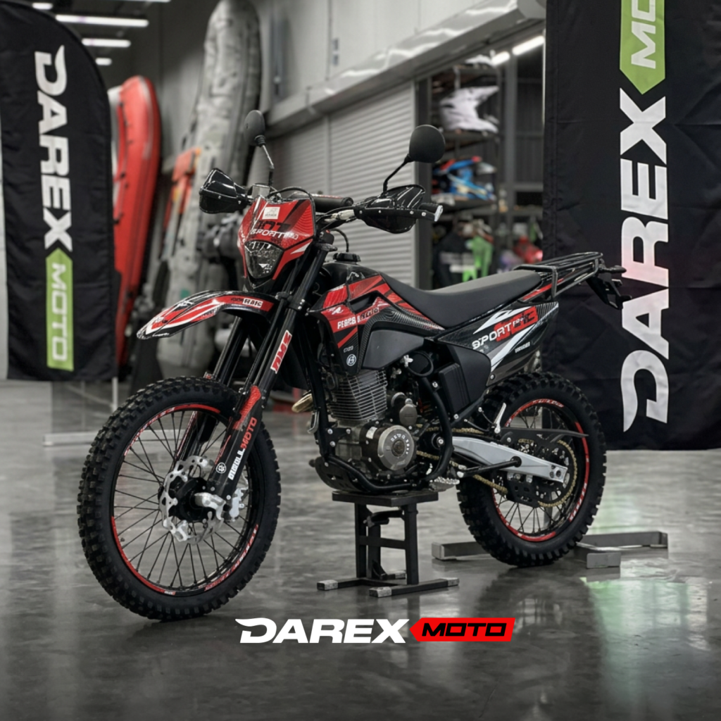 Мотоцикл эндуро Regulmoto Sport-003 PR PRO (Красный) с ПТС