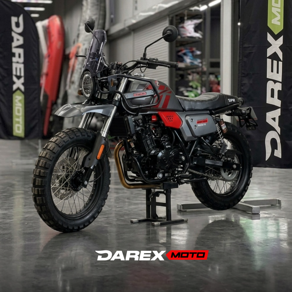 Мотоцикл SPRMOTORS Wolf 300 WC серый