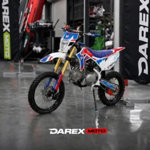 Питбайк MOTAX MX 140 (17/14) белый/синий  от официального дилера Darexmoto