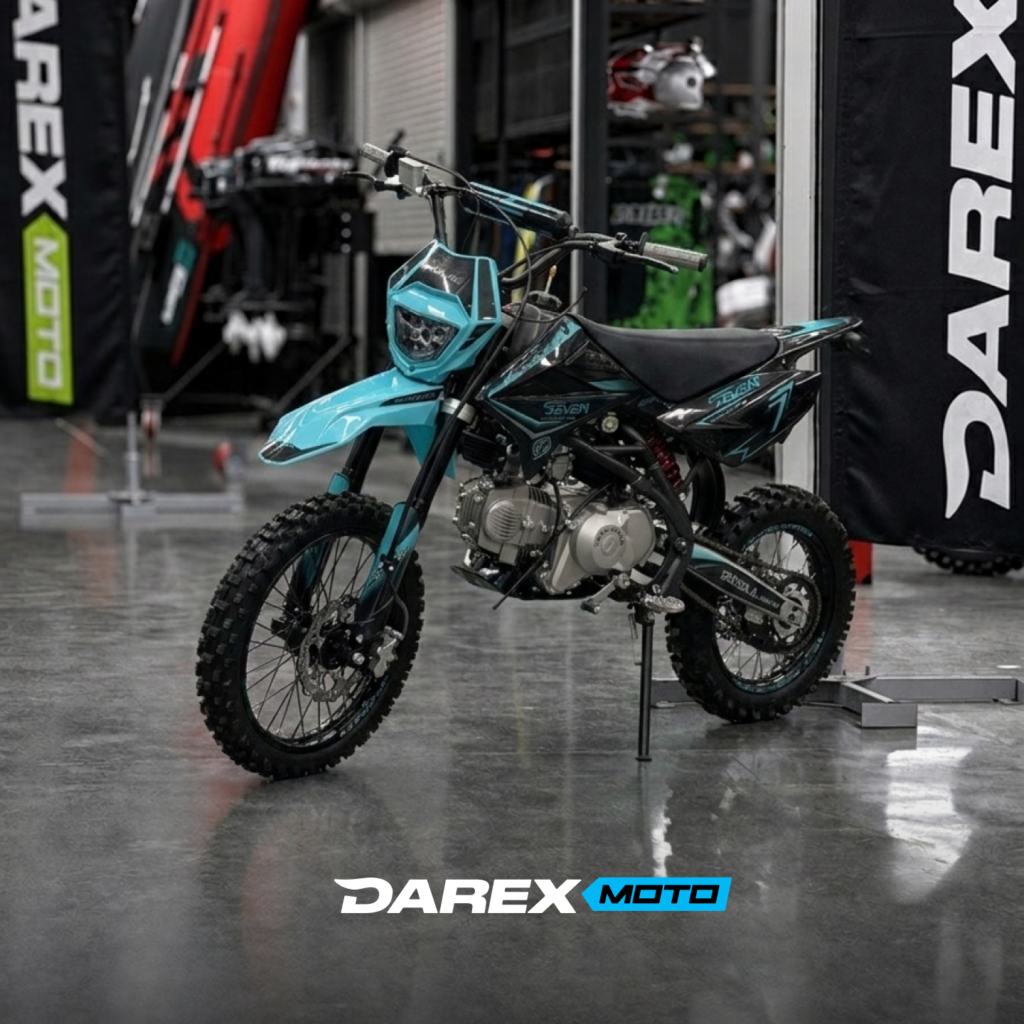 Питбайк Regulmoto SEVEN MEDALIST PRO 17/14 (Черный/ синий, 201489-1)