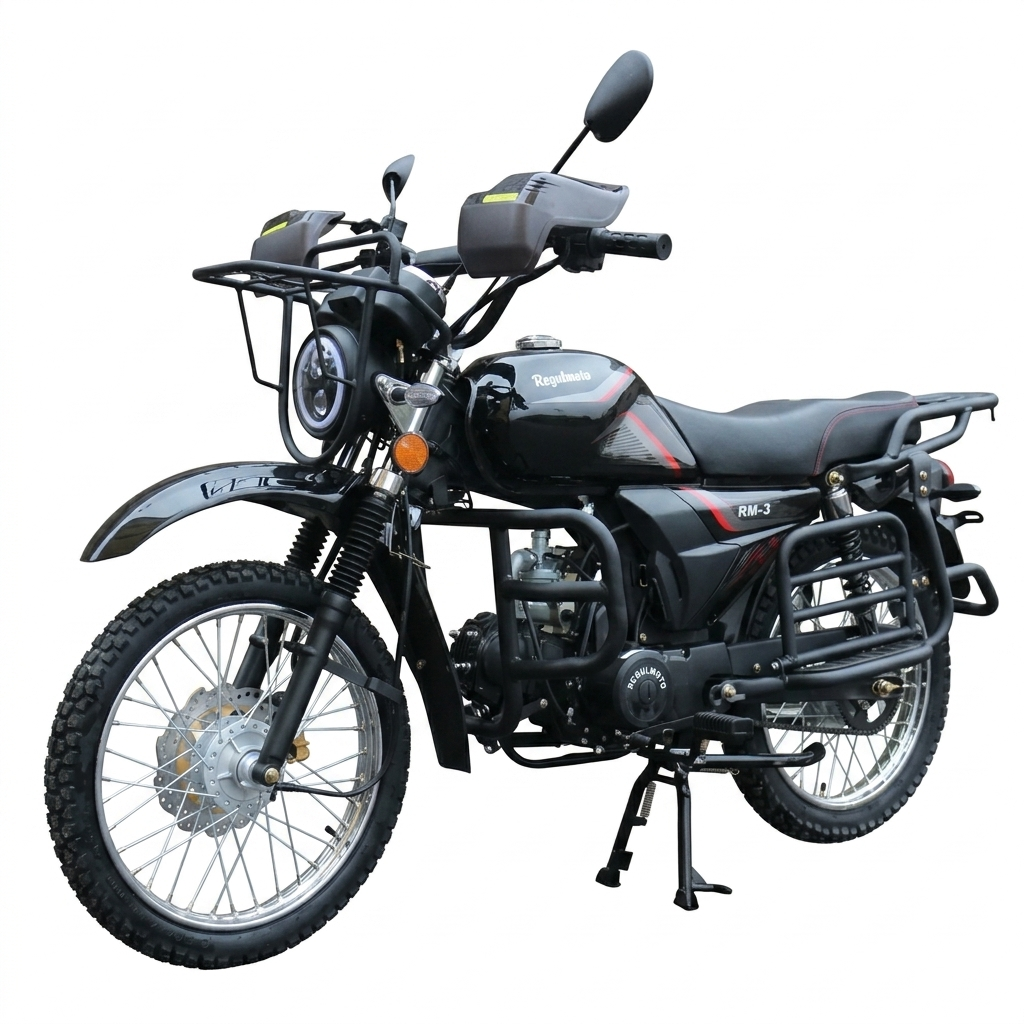 Мопед Regulmoto Alpha (RM-3) черный