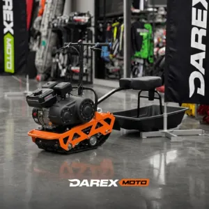 Мотобуксировщик компактный БЕЛКА — 8L+ л.с., с ФАРОЙ от официального дилера Darexmoto