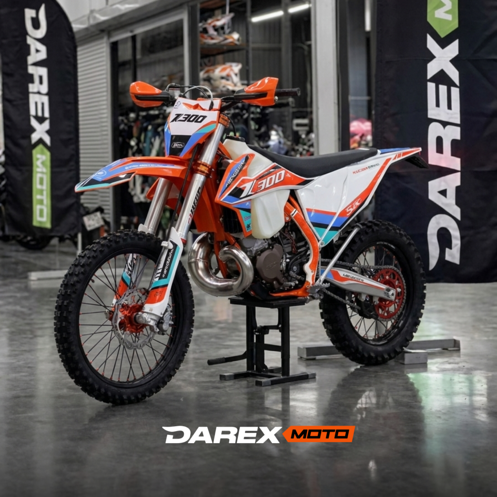 Мотоцикл эндуро Hengjian Z300 2T оранжевый