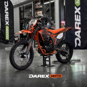 Мотоцикл эндуро MMZ 007 оранжевый от официального дилера Darexmoto