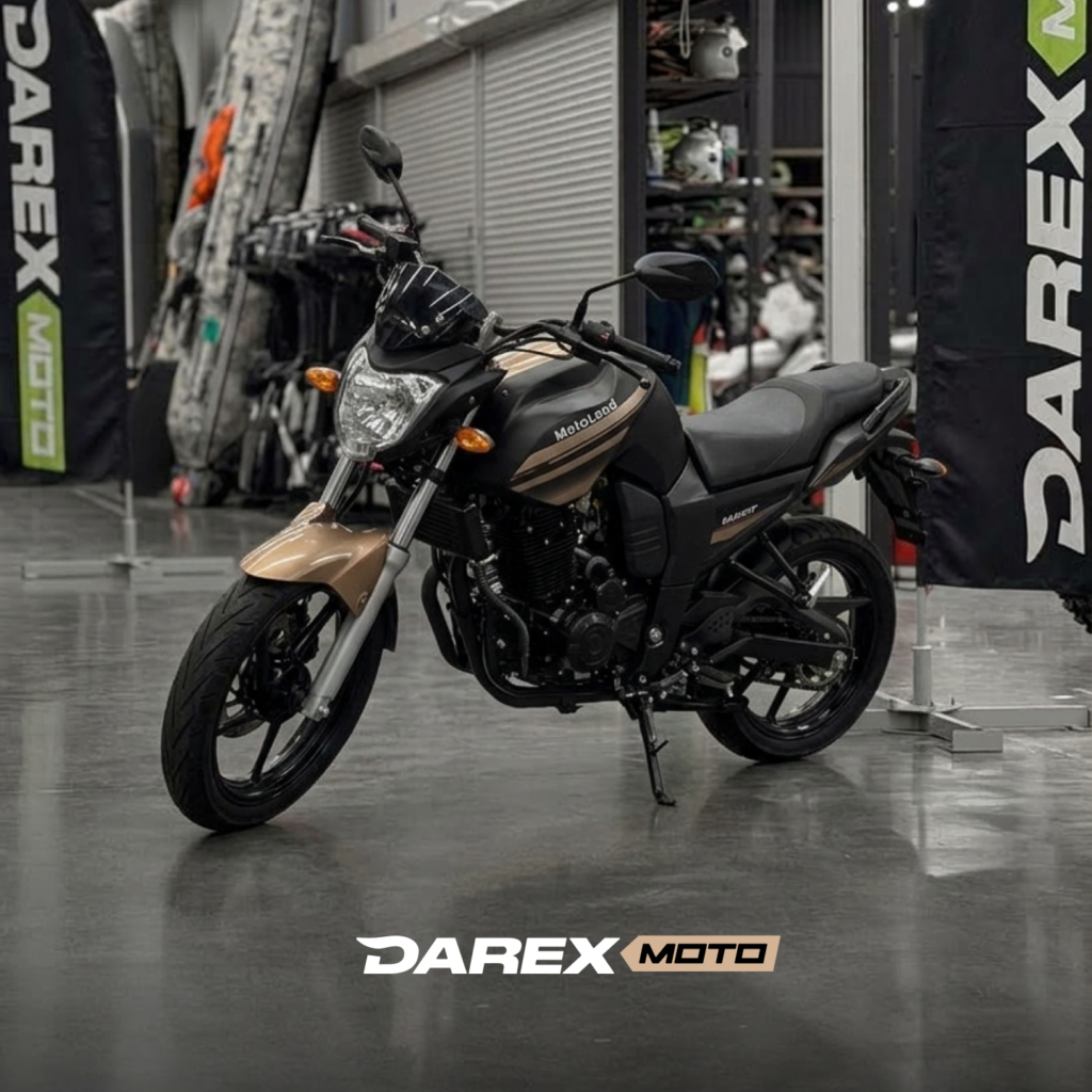 Мотоцикл дорожный Motoland BANDIT 300 коричневый