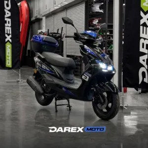 Скутер Jilang M13 125 (49сс) черный/ синий  от официального дилера Darexmoto