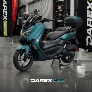 Скутер SPRMOTORS CITY MAX зелёный T4-50H (с кофром) от официального дилера Darexmoto