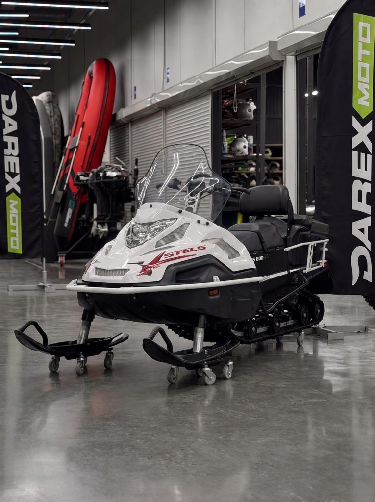 Снегоход STELS MS600T (L Lux WT) СТАВР 1.0 К01 Tech 2026 (белый)