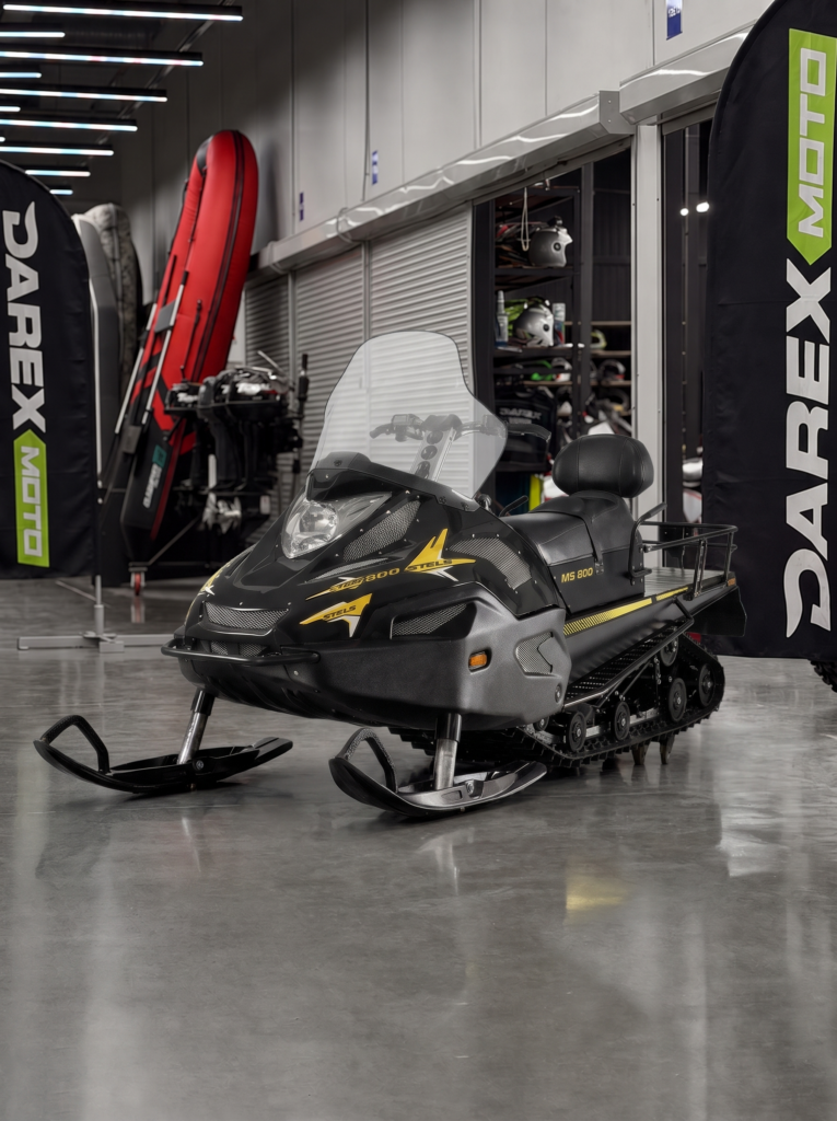 Снегоход STELS MS600T (SWT) СТАВР 1.0 К01 Tech (с КПП) 2026 (черный)