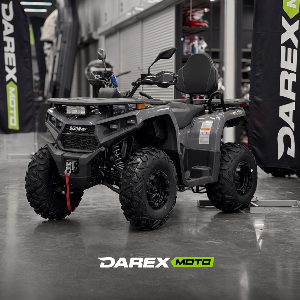 Квадрицикл Bizon YK250 LUX EFI ПТС серый