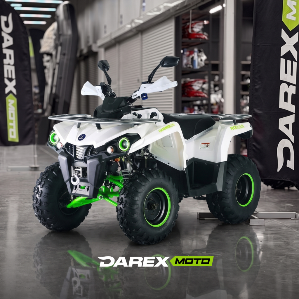 Квадроцикл Mikilon Hammer 200L Pro белый