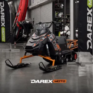 Миниснегоход Бурлак NEXT 500 черный/оранжевый от официального дилера Darexmoto