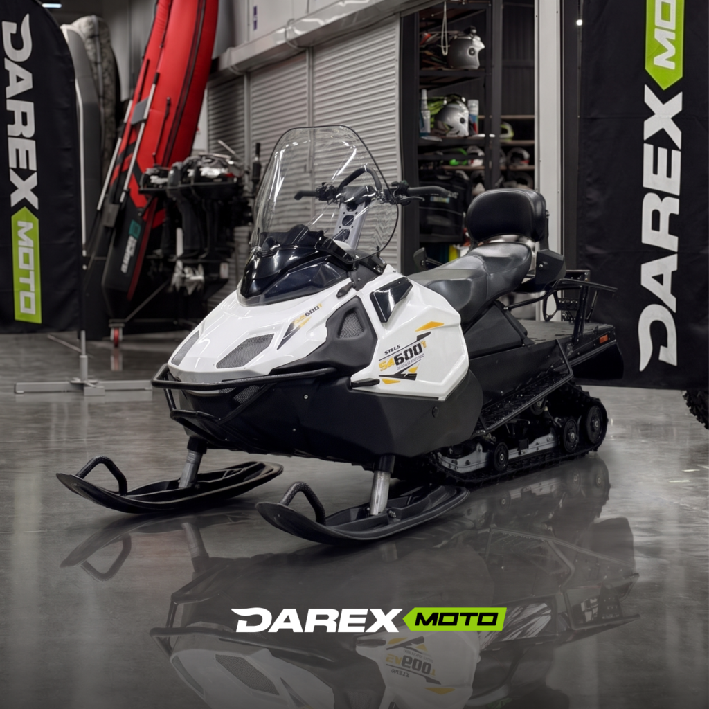 Снегоход STELS SA600T (L LUX) АТАМАН 1.0 К03 Tech (белый)