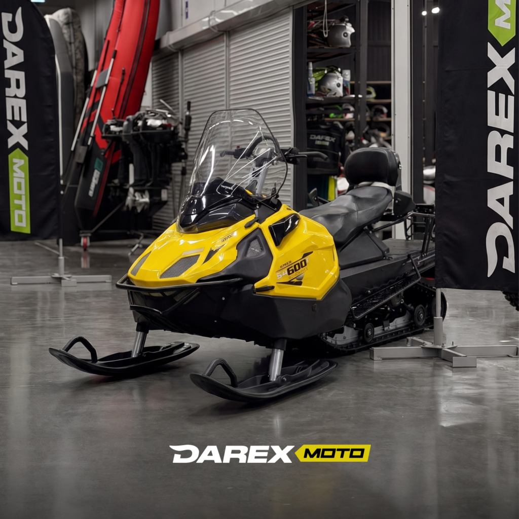 Снегоход STELS SA600T (L LUX) АТАМАН 1.0 К03 Tech (желтый)
