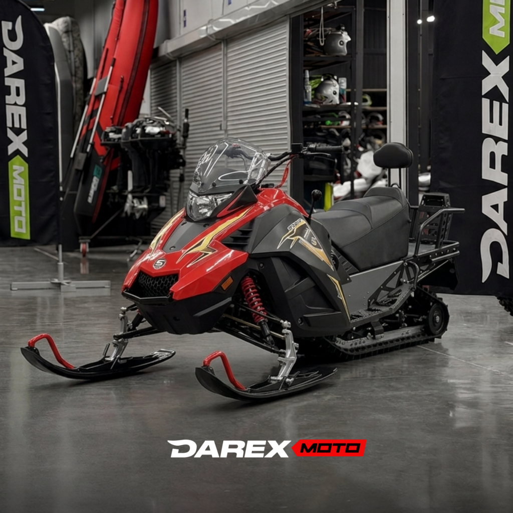 Снегоход STELS SK200R (L ST LT) КАПИТАН 1.0 K01 CVT 2026 (красный)