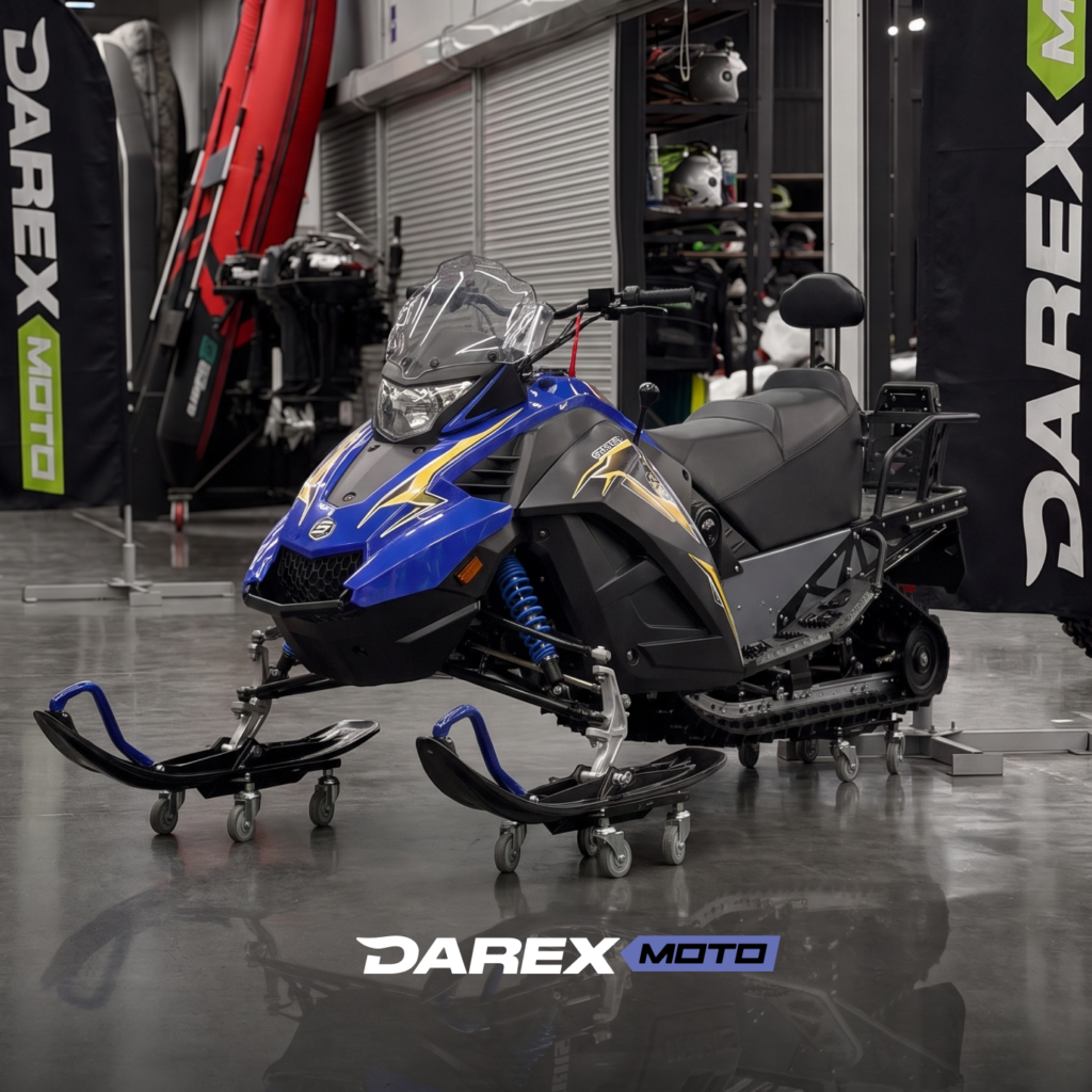 Снегоход STELS SK200R (L ST LT) КАПИТАН 1.0 K01 CVT 2026 (Синий)