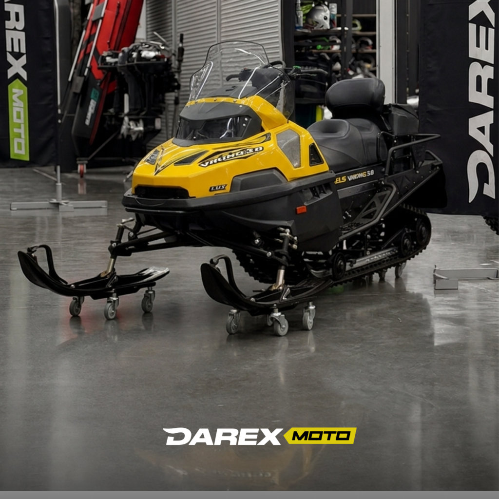Снегоход STELS SV600T (L LUX SWT) ВИКИНГ 3.0 К02 Tech (желтый)